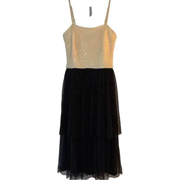 Dress the Population Sequin and Tulle Dress XXS NWT - Picture 4 of 10
